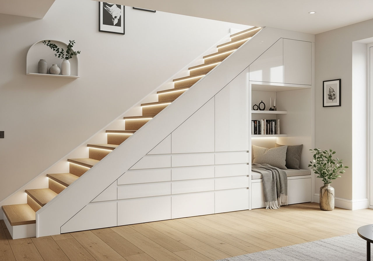 modern minimalist understairs storage in canterbury kent modern minimalist understairs storage in canterbury kent