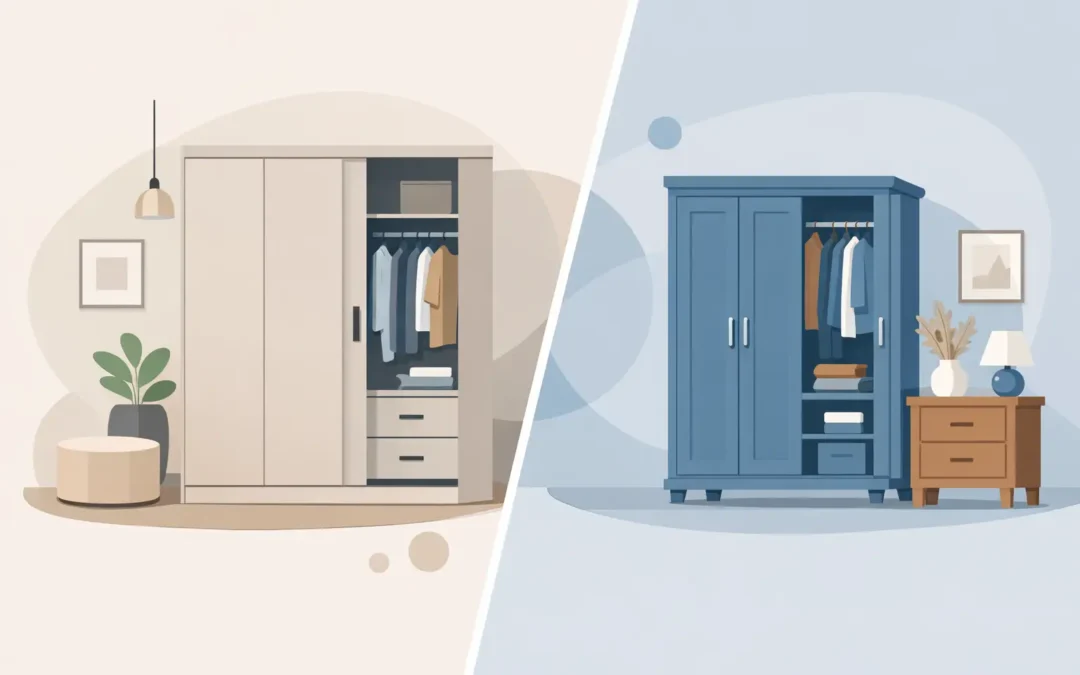 Fitted Wardrobes vs Freestanding Wardrobes