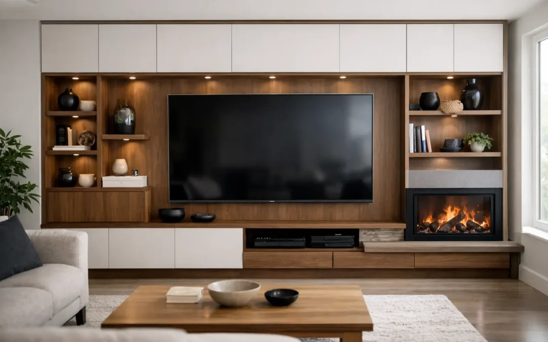 Bespoke Media Wall Storage That Works Hard