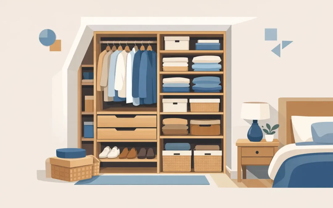 How to Maximise Alcove Wardrobe Space