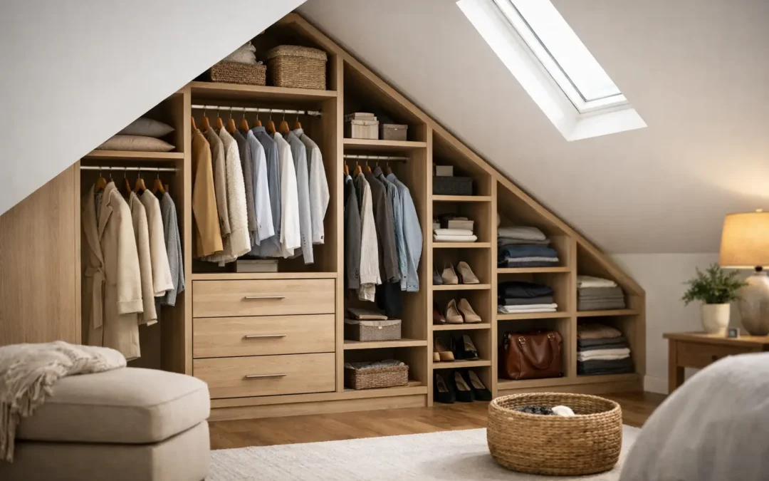 Under Eaves Wardrobe Solutions That Work