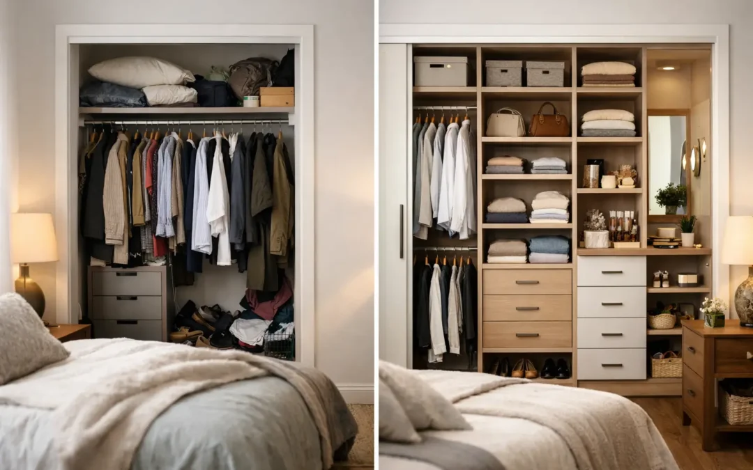 A Small Bedroom Wardrobe Transformation Example