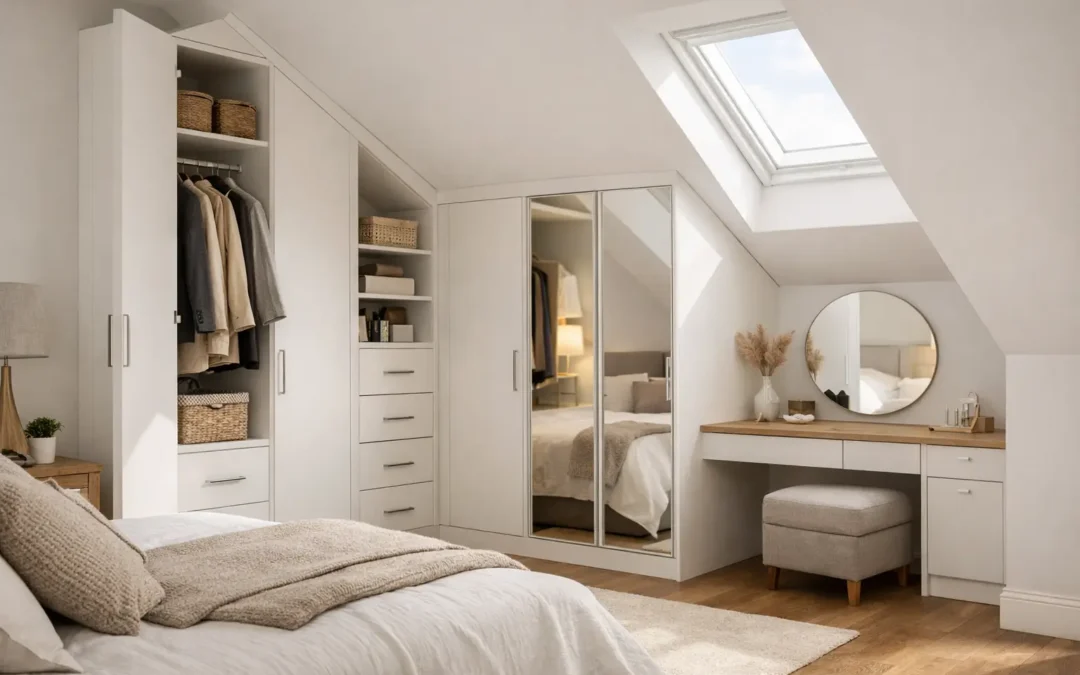 Fitted Wardrobes for Eaves Example Ideas