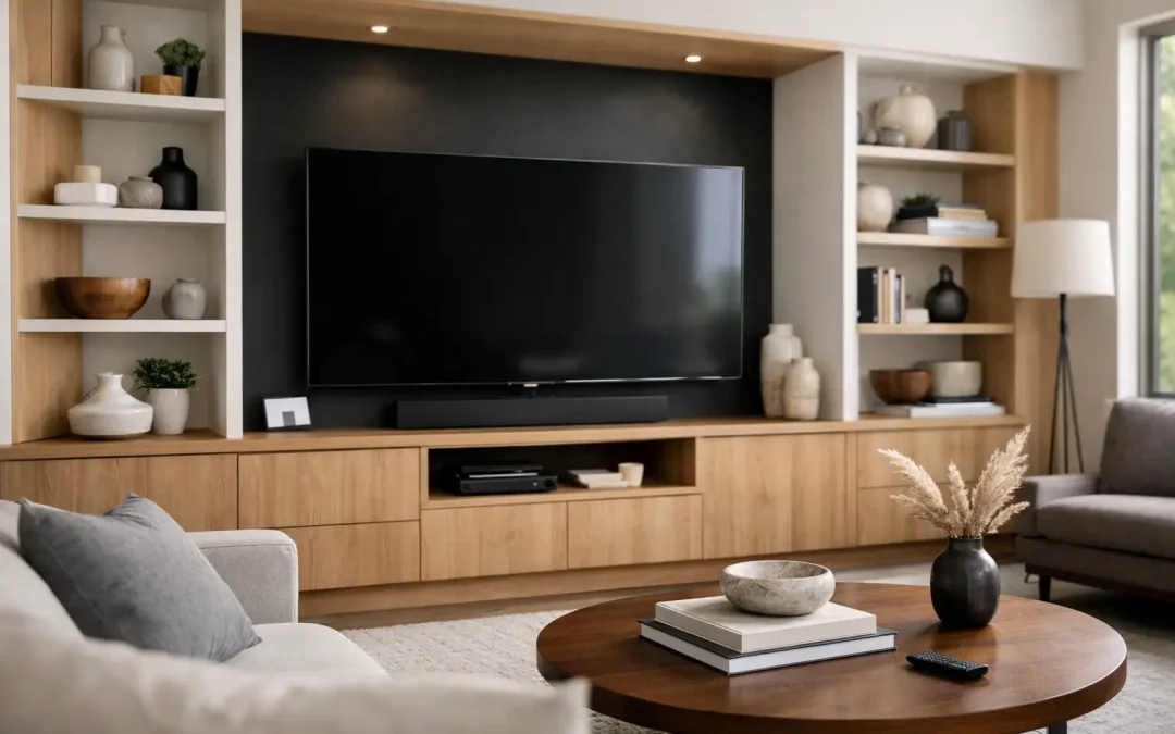 How to Design Media Wall Storage That Works