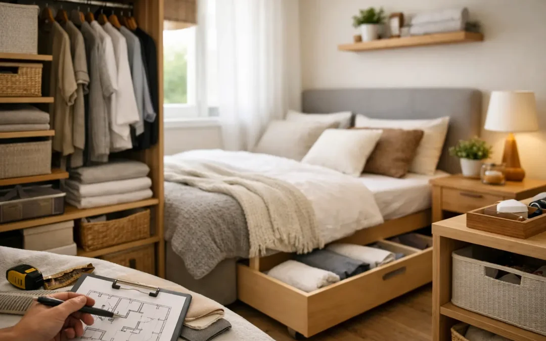 Small Bedroom Storage Planning Guide for Homes