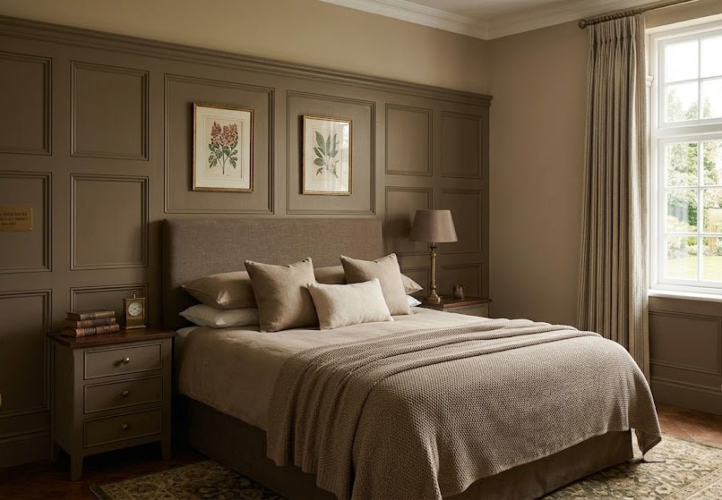 bedroom wall panelling installation in lydd kent