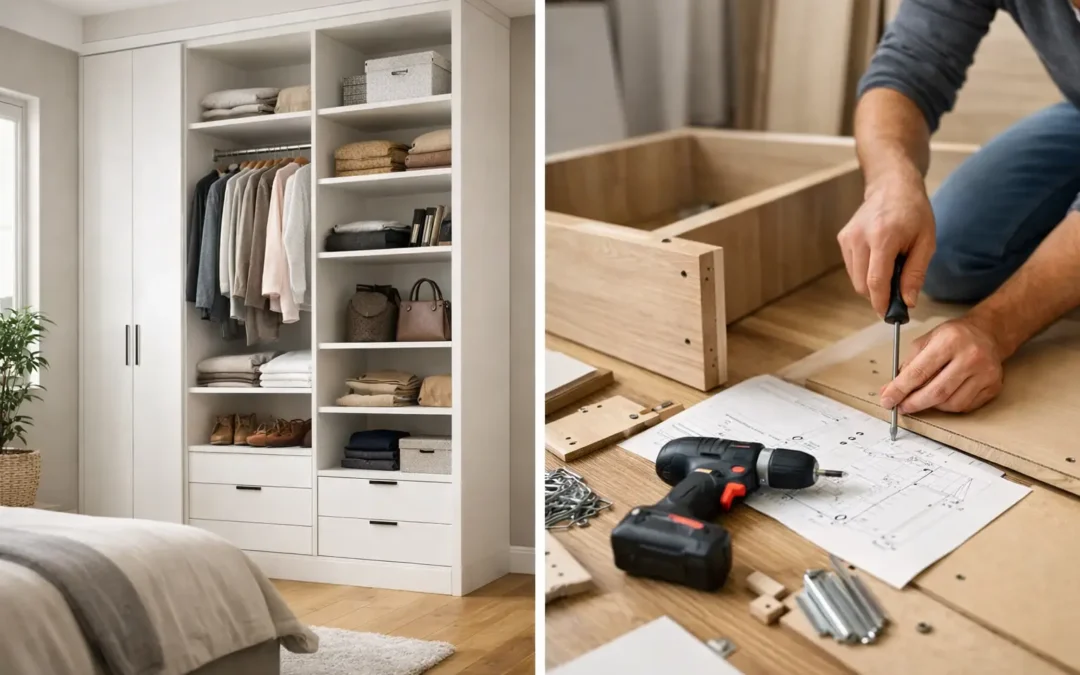 Built In Wardrobes vs Flatpack: Which Fits?