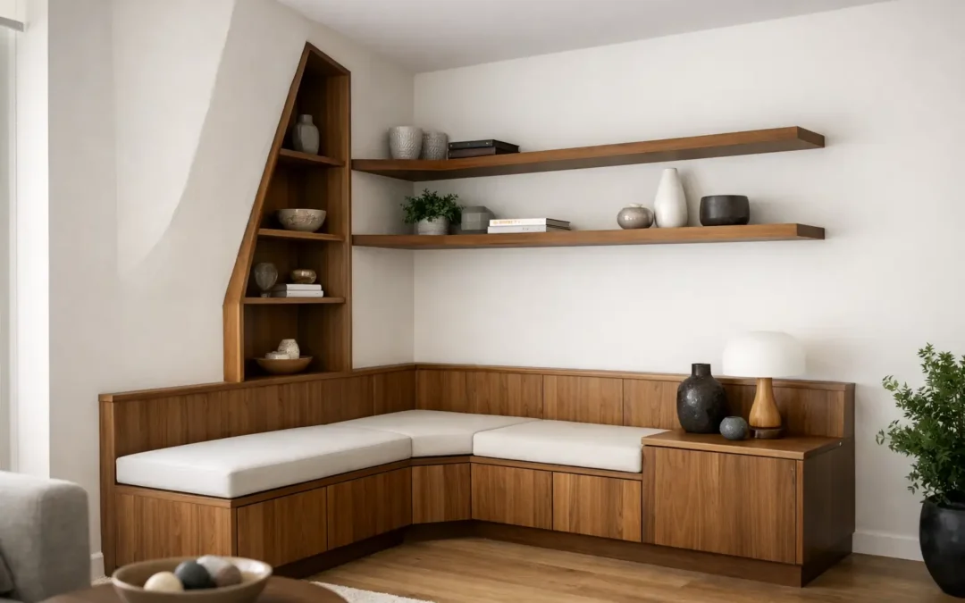 Can Custom Furniture Fit Uneven Walls? Yes.