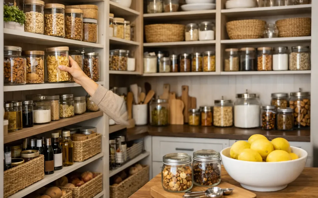 How to Organise a Fitted Pantry Properly