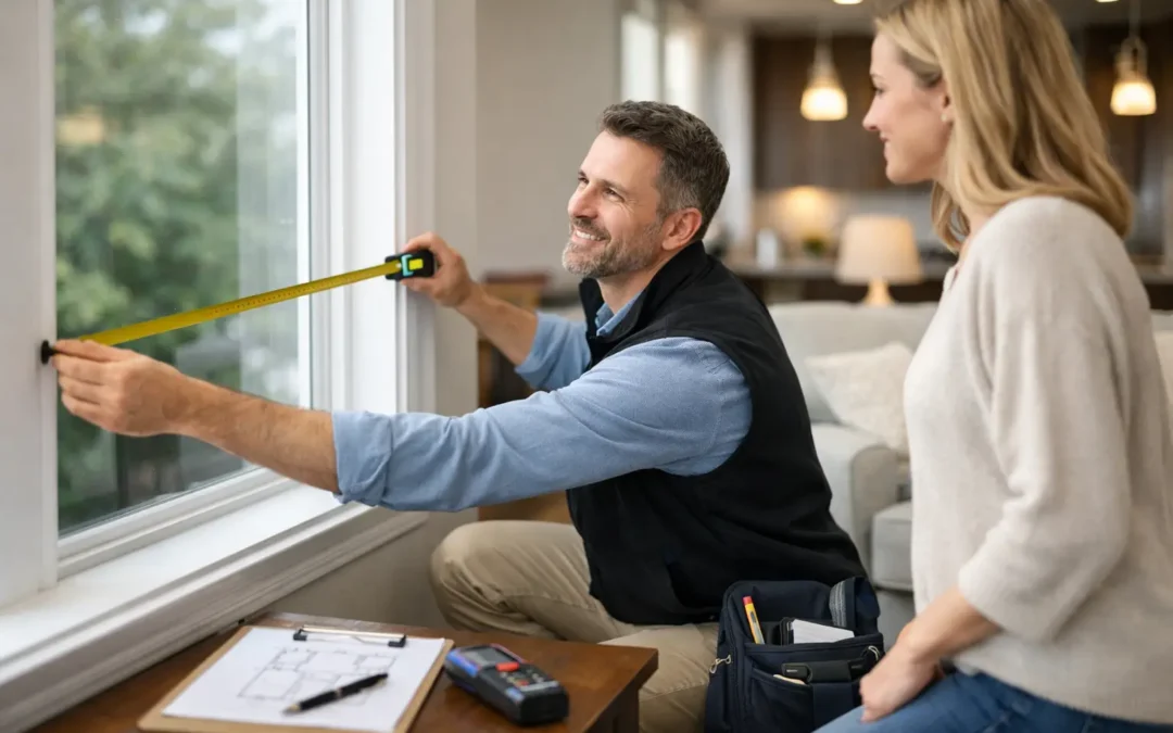 What Happens During a Home Measuring Visit?