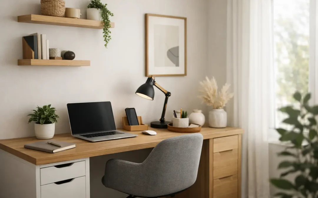 A Small Home Office Makeover Example That Works