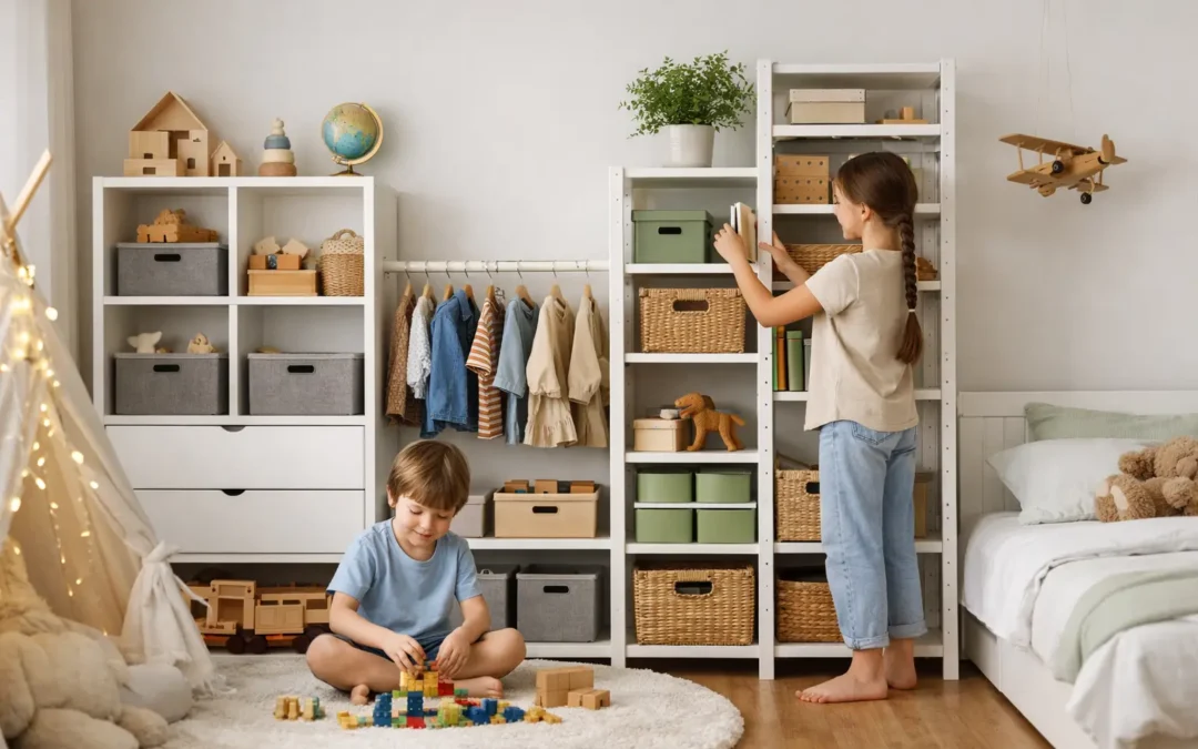 Children’s Bedroom Storage That Grows With Them